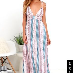 Lulus maxi dress